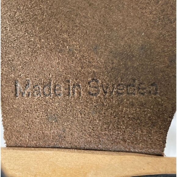 Hasbeen of Sweden Blue Woven Leather Sandals Size 41 WORN ONCE - Picture 10 of 10